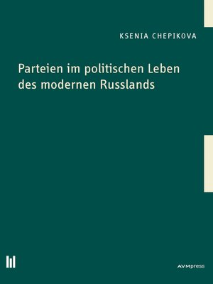 cover image of Parteien im politischen Leben des modernen Russlands